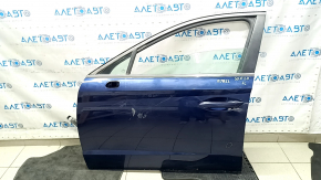 Front left door assembly for Hyundai Sonata 20-22, blue ST2, metal, dented