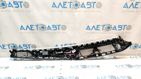 Right front panel trim for BMW 5 G30 17-20, wood grain, with backlighting, backlight defective