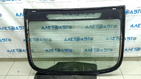 Rear window of Hyundai Sonata 20-22, air along the edge, sand