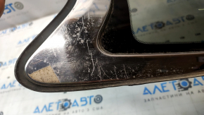 Window blind glass rear left Infiniti JX35 QX60 13-20 scratches on chrome, bump