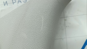 Left rear pillar trim for Hyundai Sonata 20-22, gray, scratches, broken mount, whitened plastic