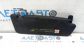 Left visor Audi Q5 8R 13-17 black with backlight