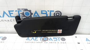Right visor Audi Q5 8R 13-17 black with backlight