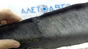Left arch trim for Hyundai Sonata 20-22, black, with tears, needs cleaning