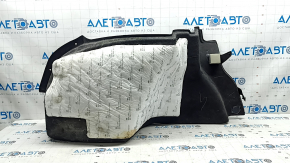 Right arch trim of Hyundai Sonata 20-22, black, foam has peeled off, needs cleaning