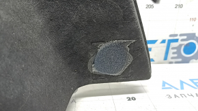 Right arch trim of Hyundai Sonata 20-22, black, foam has peeled off, needs cleaning