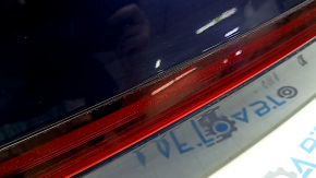 Hyundai Sonata 20-23 blue ST2 trunk lid assembly, with optics and camera, trim with tears, worn