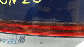 Hyundai Sonata 20-23 blue ST2 trunk lid assembly, with optics and camera, trim with tears, worn