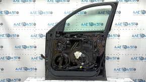 Front right door assembly for Audi Q5 8R 09-17 keyless, black LZ9B, scratches on the trim