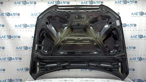 Bare hood for Audi Q5 8R 13-17 rest, aluminum, black LY9B