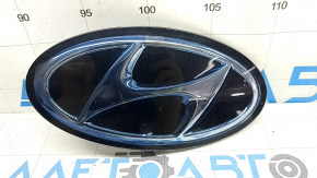 Hyundai Sonata 20-23 radiator grill emblem under radar, air under glass, sand
