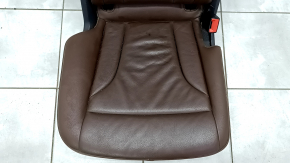 Rear seats, 2nd row, right, Audi Q5 8R 09-17, brown leather, scratches, dented, needs cleaning