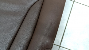 Rear seats, 2nd row, right, Audi Q5 8R 09-17, brown leather, scratches, dented, needs cleaning