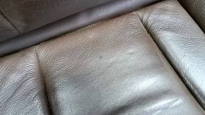 Driver's seat for Audi Q5 8R 09-17 with airbag, electric, brown leather, dented, cracked, worn