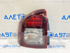 Left headlight Jeep Compass 11-13 prerest dark