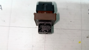 Audi Q5 8R 09-17 black and chrome trunk release button