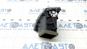 Front right air duct deflector for Audi Q5 8R 09-17, black with chrome
