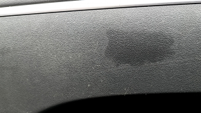 Front left door panel for Hyundai Sonata 20-22, gray, with a tweeter, handle, scratches, worn