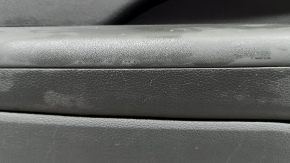 Front left door panel for Hyundai Sonata 20-22, gray, with a tweeter, handle, scratches, worn