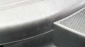 Front left door panel for Hyundai Sonata 20-22, gray, with a tweeter, handle, scratches, worn