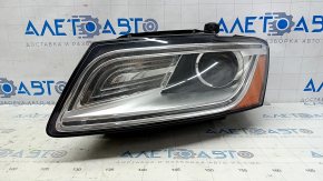 Left front headlight assembly for Audi Q5 8R 13-17, restyling, xenon, scratches, sand