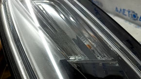 Left front headlight assembly for Audi Q5 8R 13-17, restyling, xenon, scratches, sand