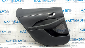 Door trim panel rear left Hyundai Sonata 20-22 gray, with handle, scratches, worn
