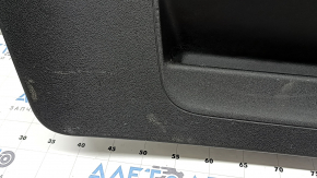 Lower tailgate trim assembly for Audi Q5 8R 09-17, black, scratches