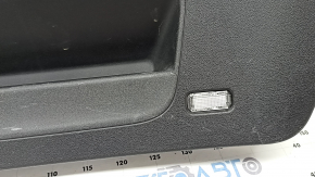 Lower tailgate trim assembly for Audi Q5 8R 09-17, black, scratches