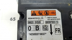 Infiniti QX50 21-25 SRS Airbag Computer Module
