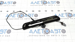 Infiniti QX50 19-22 chrome rear door sill plate with backlight, scratches