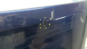 Front bumper bare Hyundai Sonata 20-22 US SE without parking sensors, blue ST2, broken mount, bumper