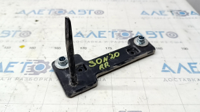 Right lower rear bumper reinforcement bracket for Hyundai Sonata 20-22 US, crack in mount