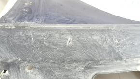Right side sill for Hyundai Sonata 20-22, complete, with seal, blue ST2, scratches, broken fasteners, missing fragment, dent