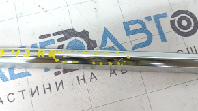 Right roof and window molding for an Audi Q5 8R 09-17, chrome, 2 parts, scratches