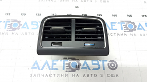 Audi Q5 8R 13-17 center console air vent, black with chrome