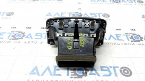 Audi Q5 8R 13-17 center console air vent, black with chrome