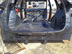 Infiniti QX50 19-25 rear panel on the body, blue BW5