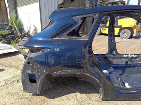 Infiniti QX50 19-25 rear right quarter wing on the body, blue BW5