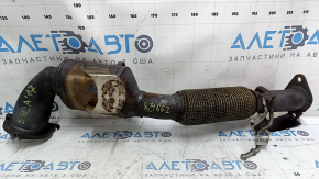 Ford Escape MK3 13-19 1.5T 1.6T catalytic converter corrugation mesh is torn