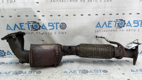 Ford Escape MK3 13-19 1.5T 1.6T catalytic converter corrugation mesh is torn
