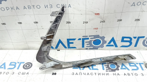 Left front bumper molding for Hyundai Sonata 20-22 SE, chrome, scratches, sand