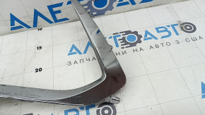 Left front bumper molding for Hyundai Sonata 20-22 SE, chrome, scratches, sand
