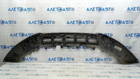 Front bumper lip for Audi Q5 8R 13-17 rest, black LY9B, sand, scratches