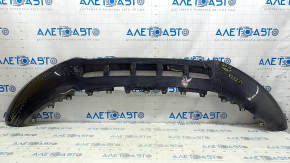 Front bumper lip for Audi Q5 8R 13-17 rest, black LY9B, sand, scratches