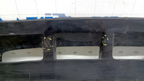 Front bumper lip for Audi Q5 8R 13-17 rest, black LY9B, sand, scratches