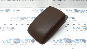 Armrest Audi Q5 8R 09-17 leather brown