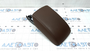 Armrest Audi Q5 8R 09-17 leather brown