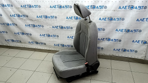 Hyundai Sonata 20-22 passenger seat without airbag, manual, gray cloth, for cleaning