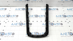 Audi Q5 8R 09-17 center console trim, walnut wood, scratches